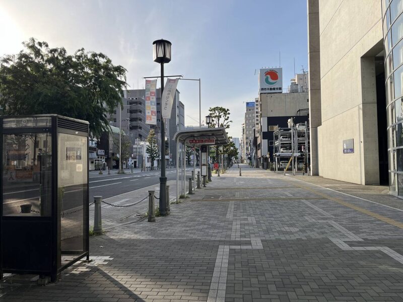 竹内街道の出発点の写真